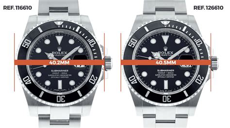 case diameter rolex submariner